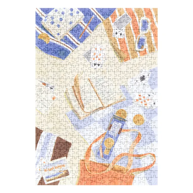 Puzzle "Sabbia tra le pagine" - 500 pezzi