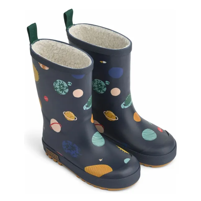 Thermo Mason Regenstiefel | Navy
