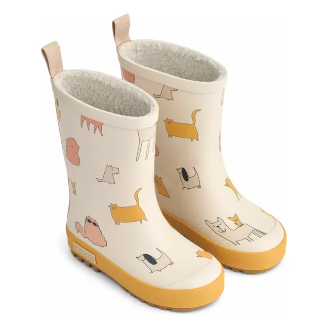 Thermo Mason Regenstiefel | Orange