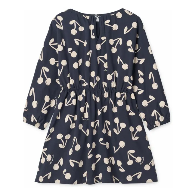 Sadia organic cotton dress | Navy blue