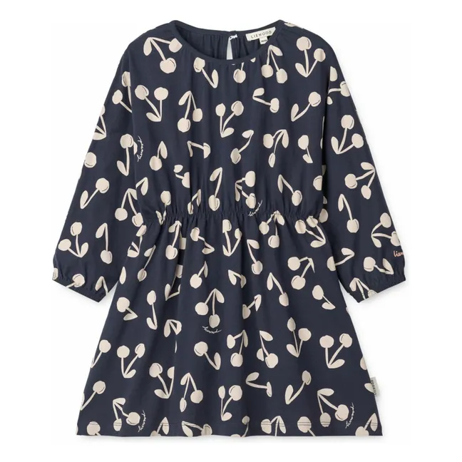 Robe Sadia Coton Bio | Bleu marine