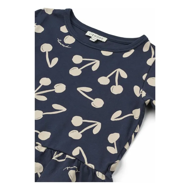 Margit organic cotton T-shirt | Navy blue