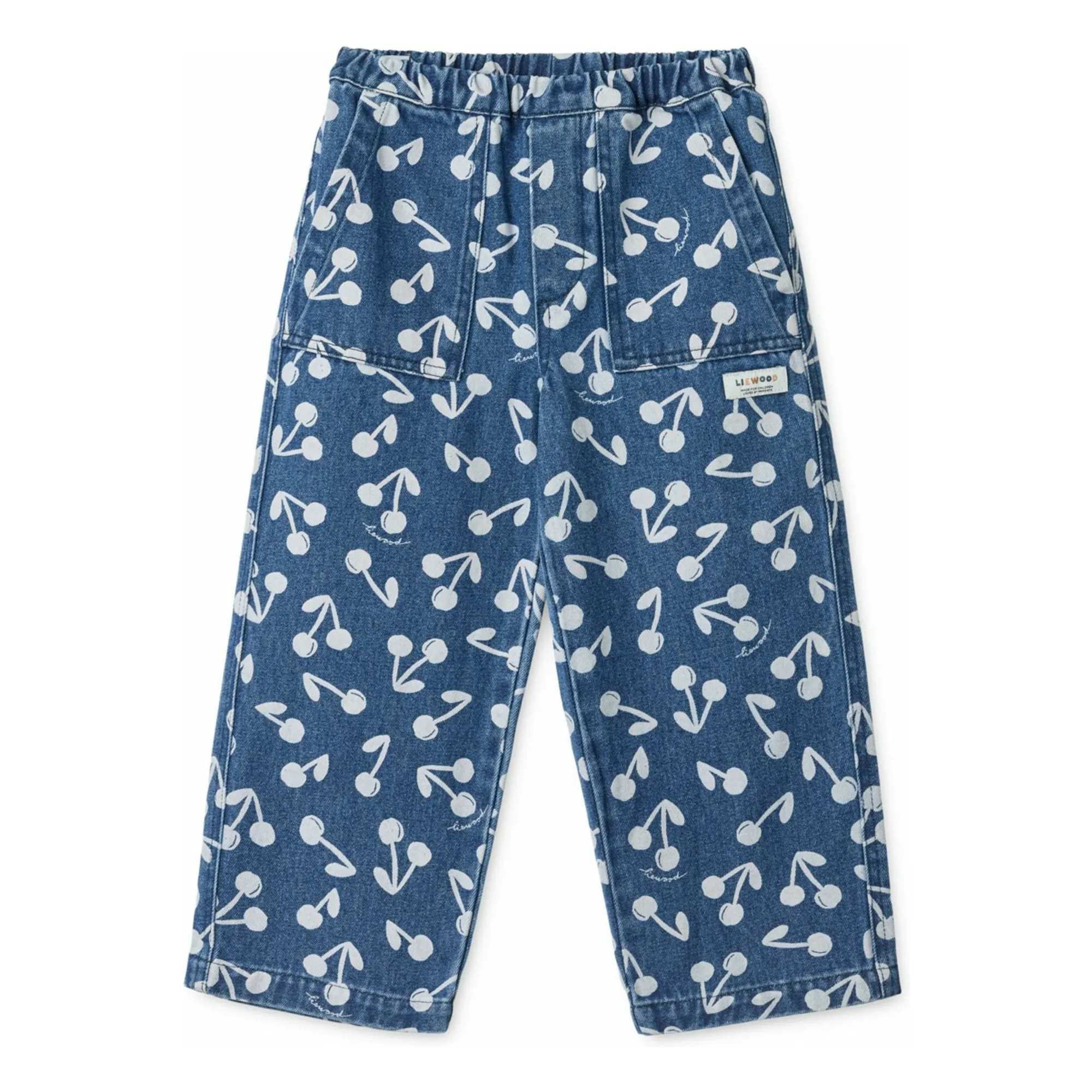 Liewood Denim Blue Jean Cesar Cerises