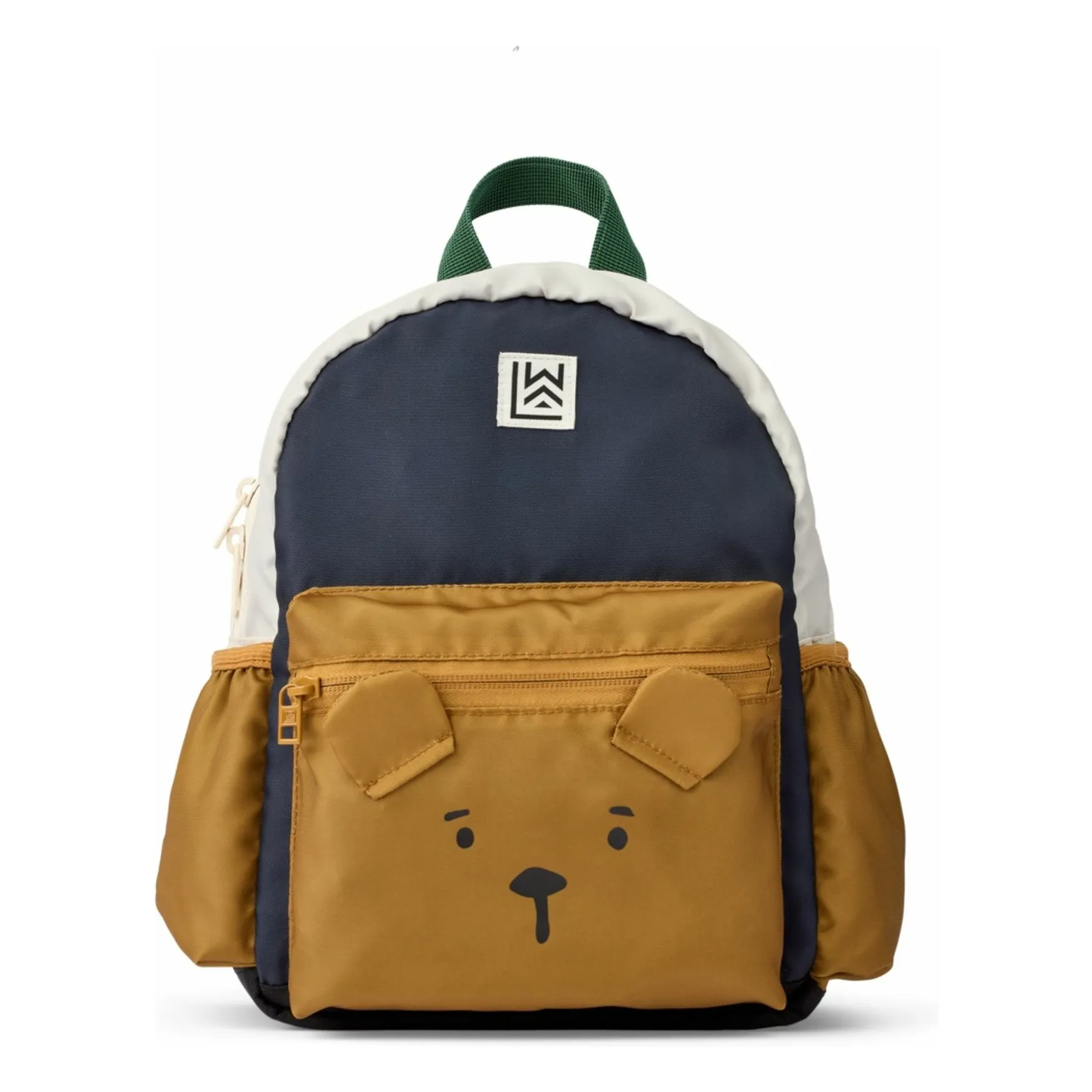 Liewood Navy Blue Andreas Bear Backpack Recycled Fiber