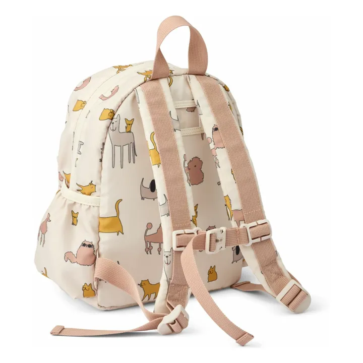 Sac à Dos Andreas Chien Fibres Recyclées | Rose- Image produit n°1