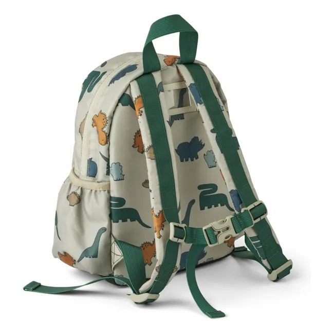 Sac à Dos Andreas Dinosaures Fibres Recyclées | Vert