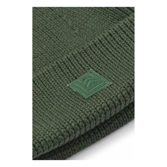Gorro de algodón orgánico Gina Dino | Verde Kaki