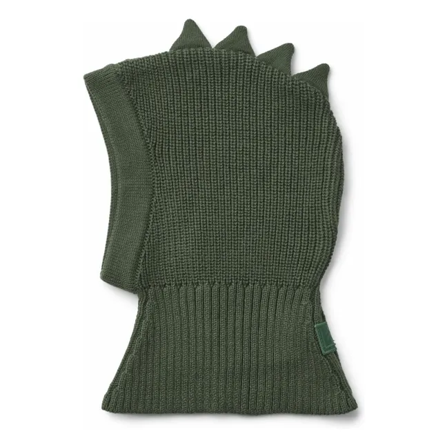 Balaclava Hanibal Dino Coton Bio | Vert kaki