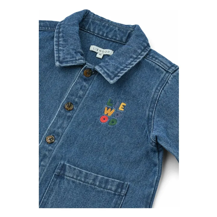 Surchemise Jean Kinskey | Bleu jean- Image produit n°2