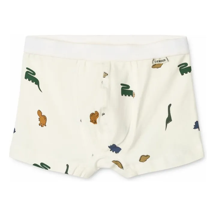 Lote de 3 boxers Marvin de algodón ecológico | Crudo- Imagen del producto n°1