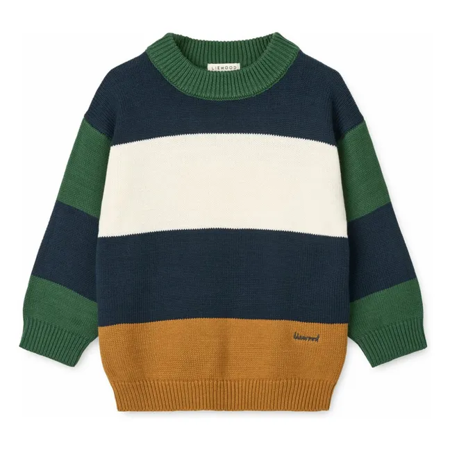 Pull Orlane Rayé | Bleu marine