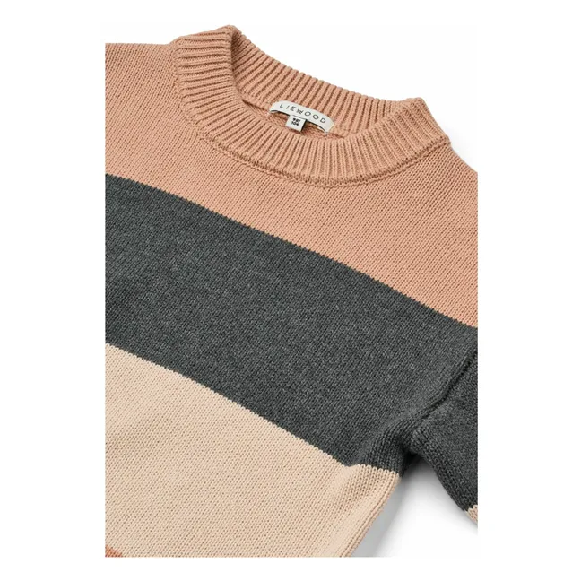 Pull Orlane Rayé | Rose