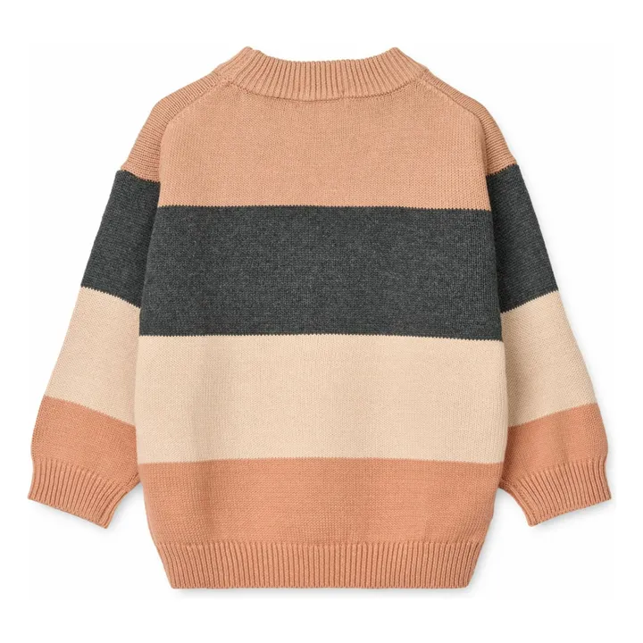 Pull Orlane Rayé | Rose- Image produit n°1