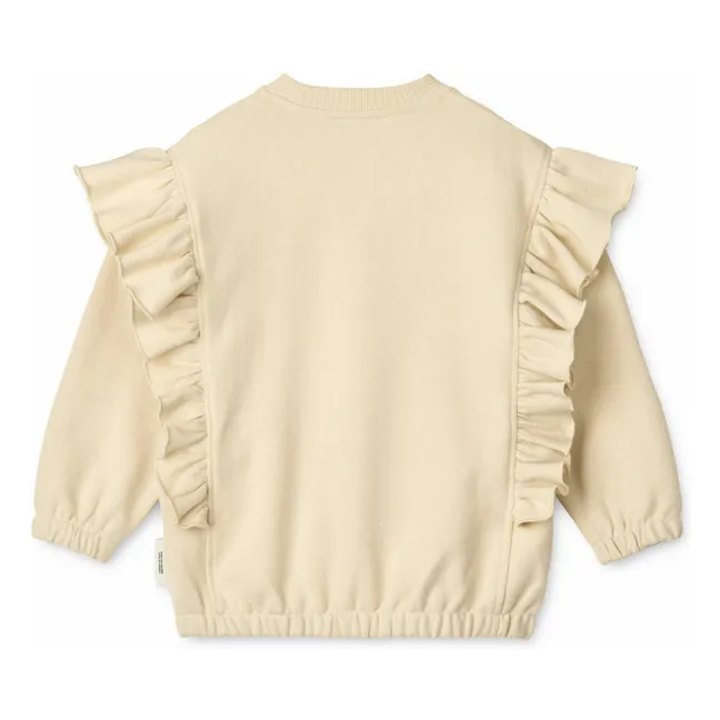 Felpa Marcella in cotone biologico | Ecru