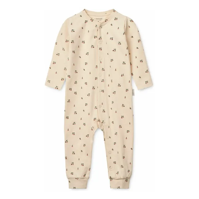 Pyjama Birk Bio-Baumwolle | Seidenfarben