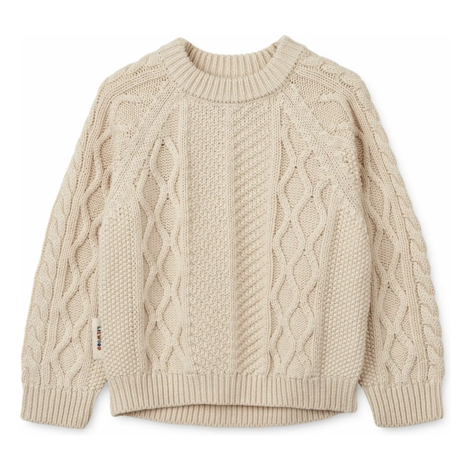 Liewood Ecru Callio Wool Sweater