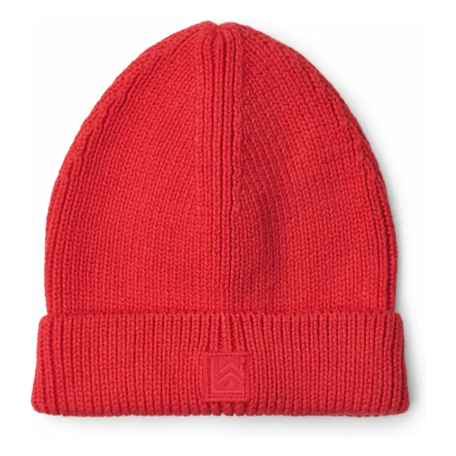 Bonnet Ezra Coton Bio | Rouge