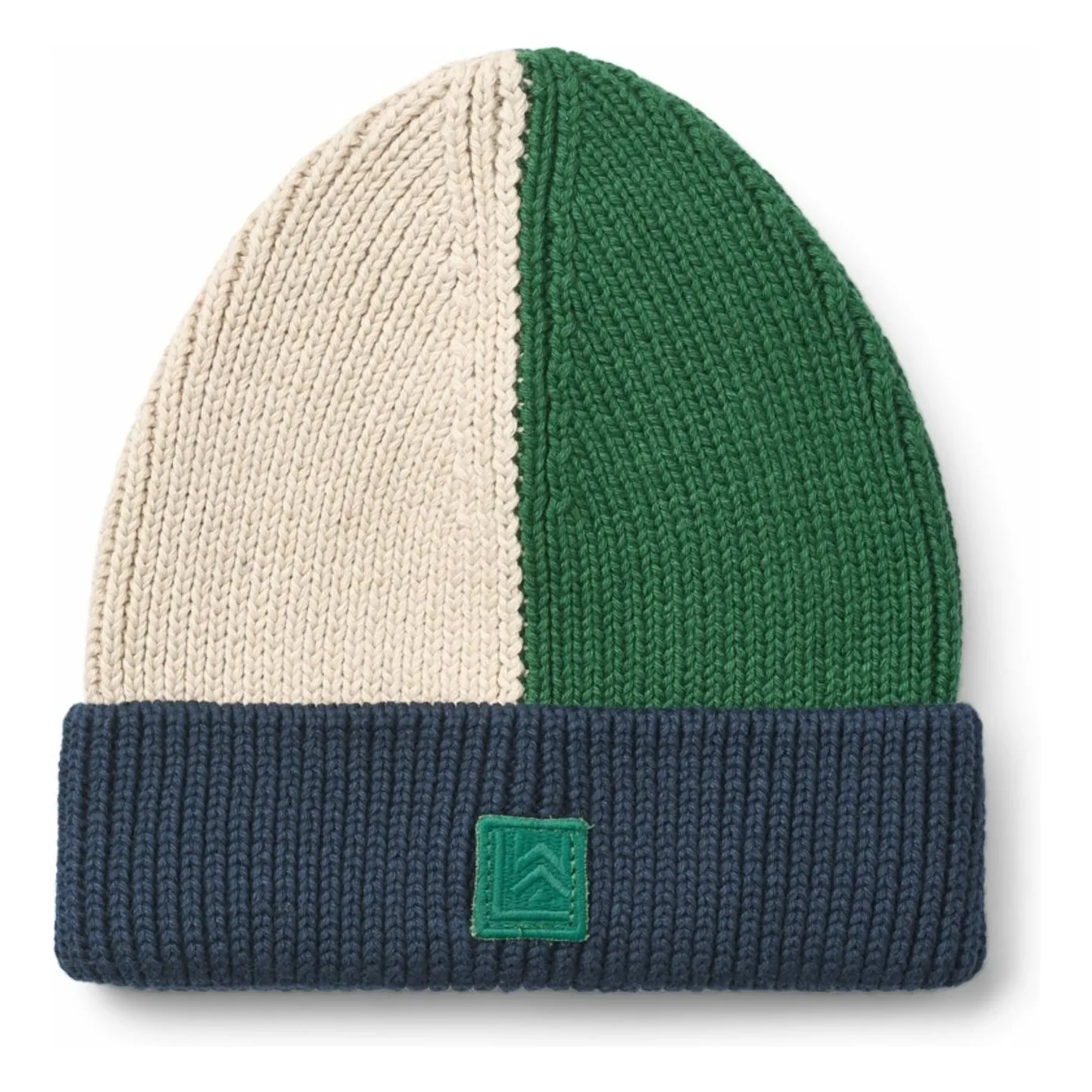Liewood Navy Blue Ezra Colorblock Organic Cotton Hat