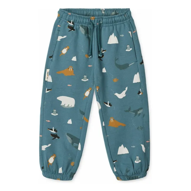 Jogger Arlo Mer Coton Bio | Bleu