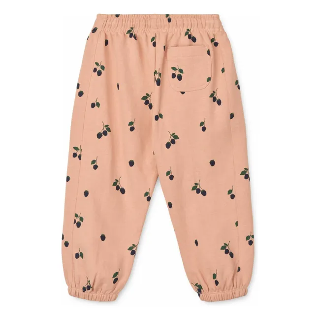 Jogger Arlo Baies Coton Bio | Rose