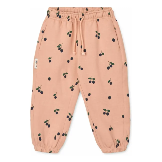 Jogger Arlo Baies Coton Bio | Rose