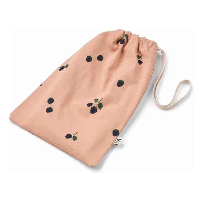 Wilhelm Beeren Pyjama Set aus Bio-Baumwolle | Rosa