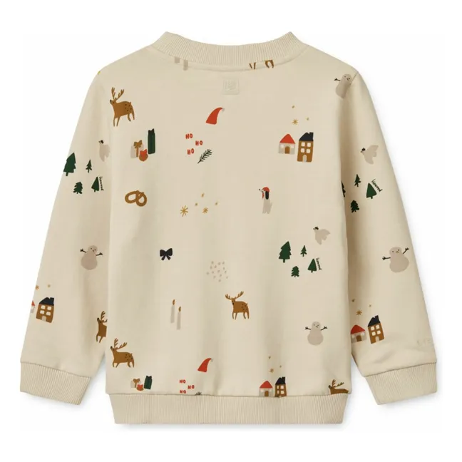 Thora Noël organic cotton sweatshirt | Ecru