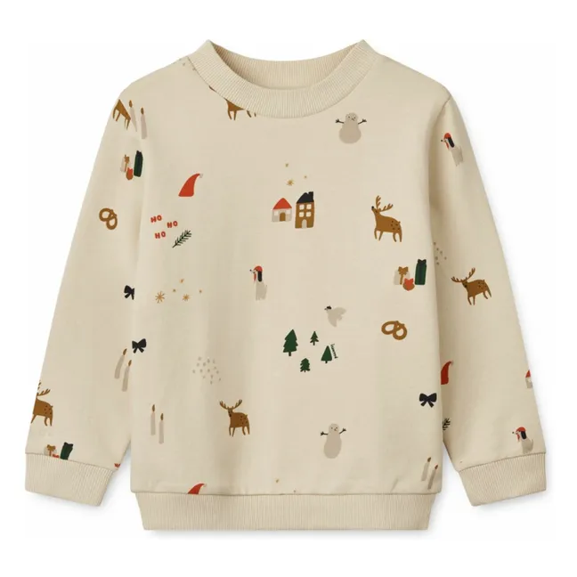 Sweat Thora Noël Coton Bio | Ecru