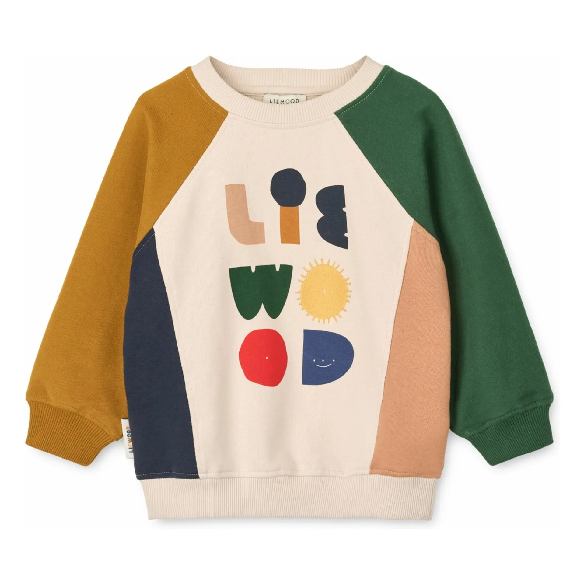 Liewood Ecru Sweat Aude Organic Cotton