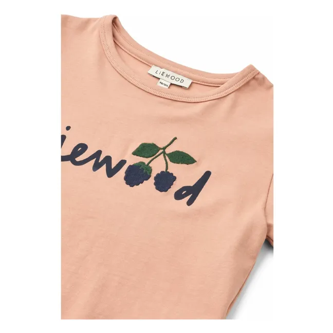 T-Shirt Apia Liewood Bio-Baumwolle | Rosa