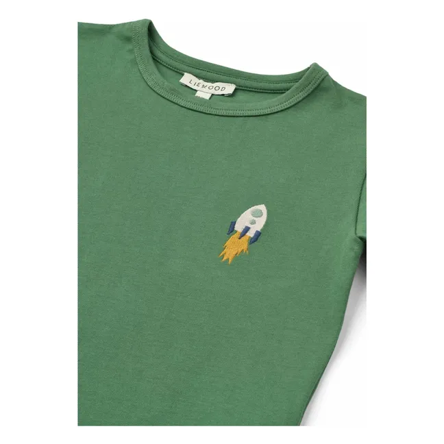 T-shirt Apia Love My Planet Coton Bio | Vert