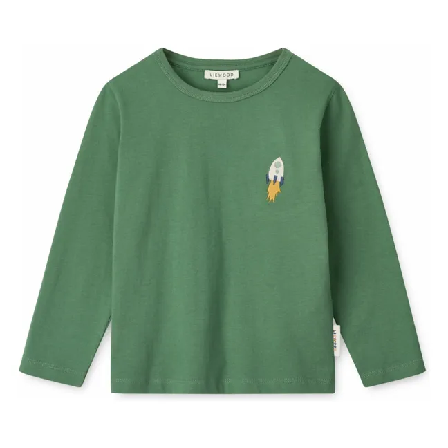 T-shirt Apia Love My Planet Coton Bio | Vert