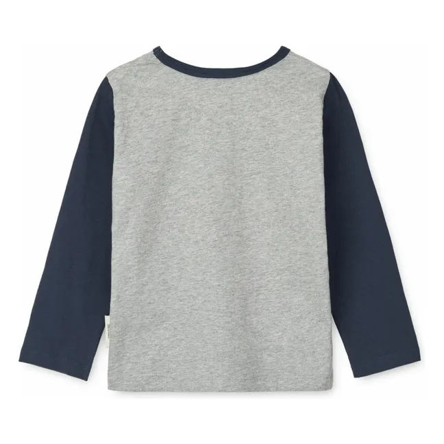 T-Shirt Apia Bio-Baumwolle | Grau Meliert