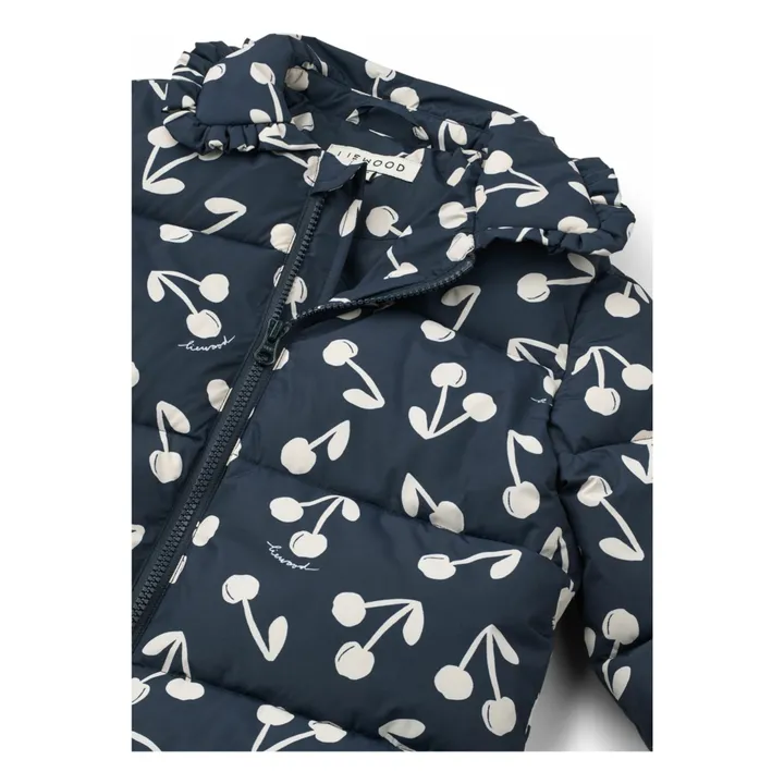 Doudoune Anemone Fibres Recyclées | Bleu marine- Image produit n°5