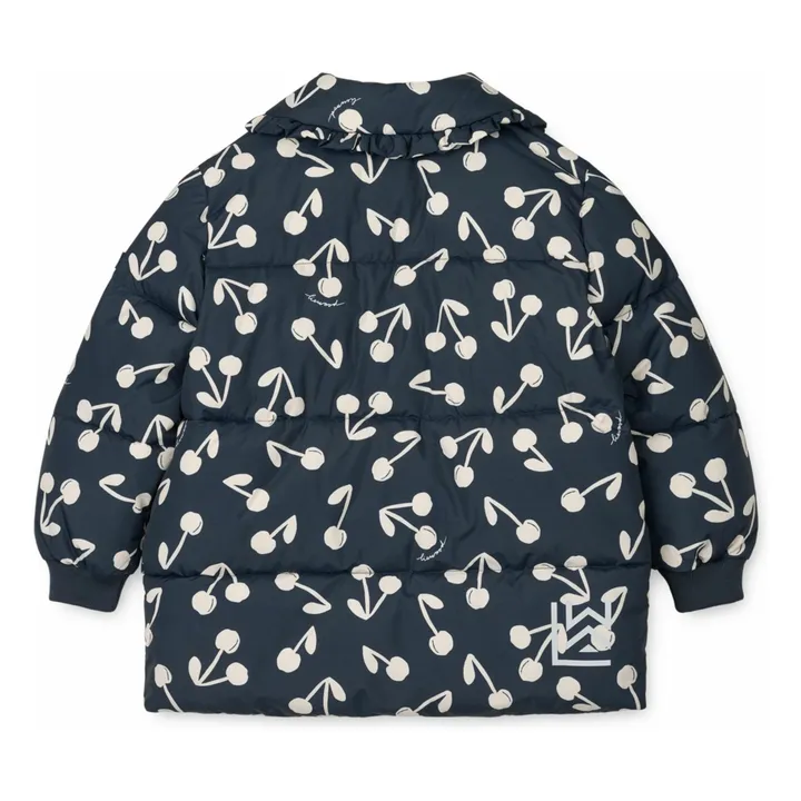 Doudoune Anemone Fibres Recyclées | Bleu marine- Image produit n°3