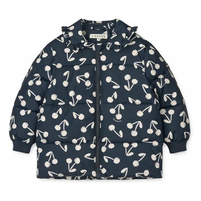 Doudoune Anemone Fibres Recyclées | Bleu marine