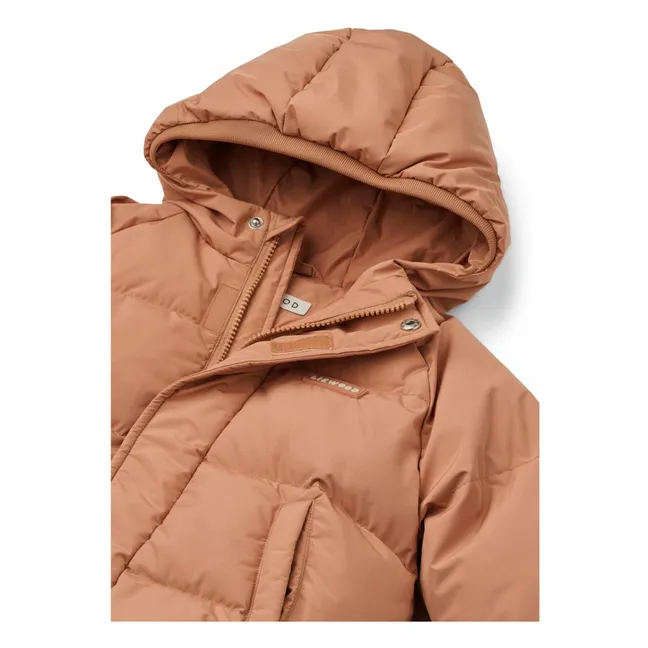 Adelina Recycled Fiber Down Jacket | Pink