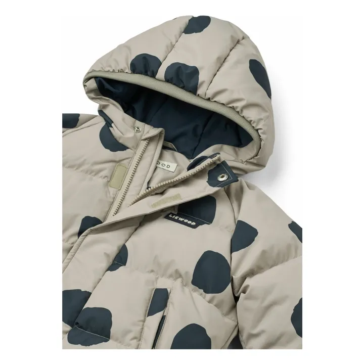 Chaqueta de plumón de fibra reciclada Adelina | Crudo- Imagen del producto n°3