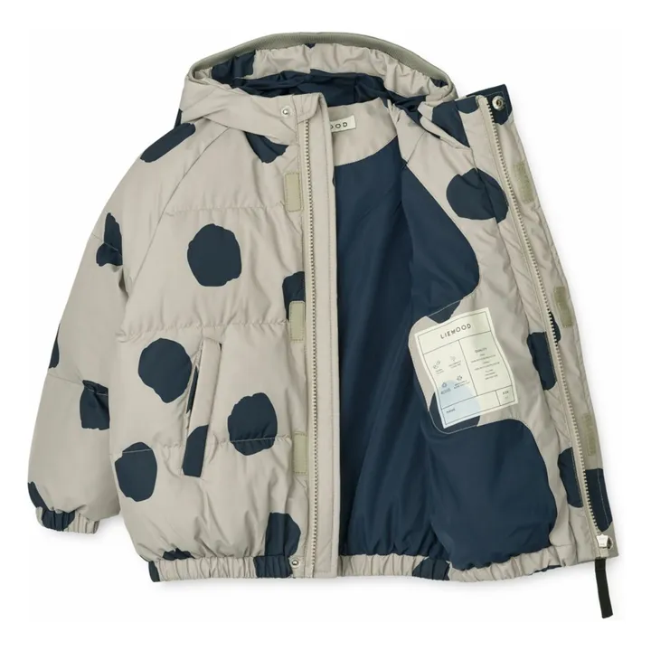 Chaqueta de plumón de fibra reciclada Adelina | Crudo- Imagen del producto n°2