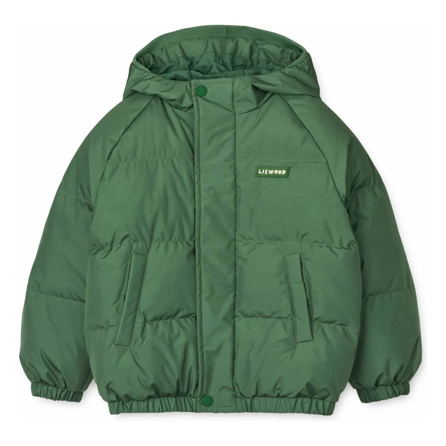 Liewood Green Adelina Recycled Fiber Down Jacket