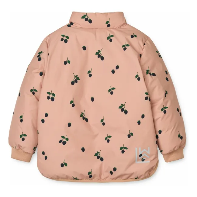 Chaqueta de plumón de fibra reciclada Brantley | Rosa