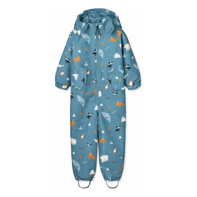Maddy Ski Suit | Azure blue