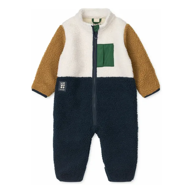 Combinaison Façon Sherpa Nolano | Bleu marine