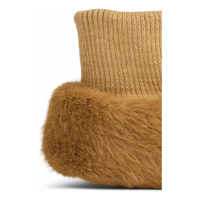 Chaussons Beth Ours | Caramel
