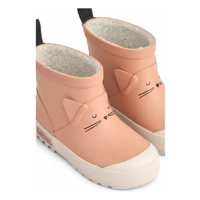 Bottes de Pluie Thermo Jesse Chat | Rose