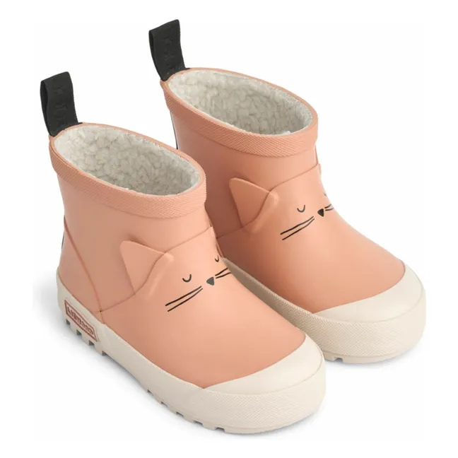Bottes de Pluie Thermo Jesse Chat | Rose