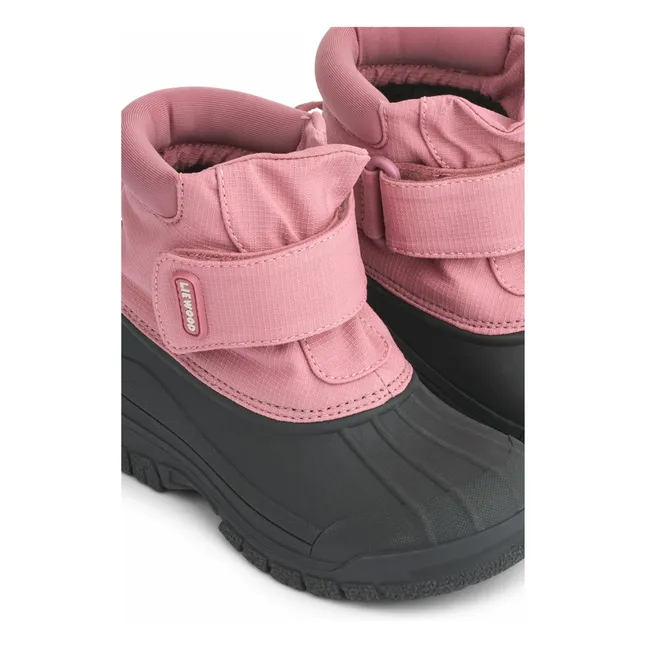 Botas de invierno de lana Becca | Rosa Bombón