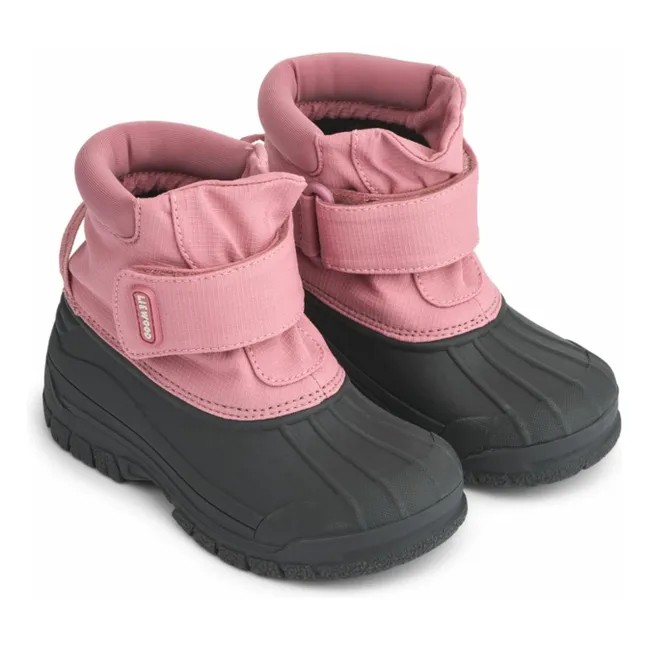 Botas de invierno de lana Becca | Rosa Bombón
