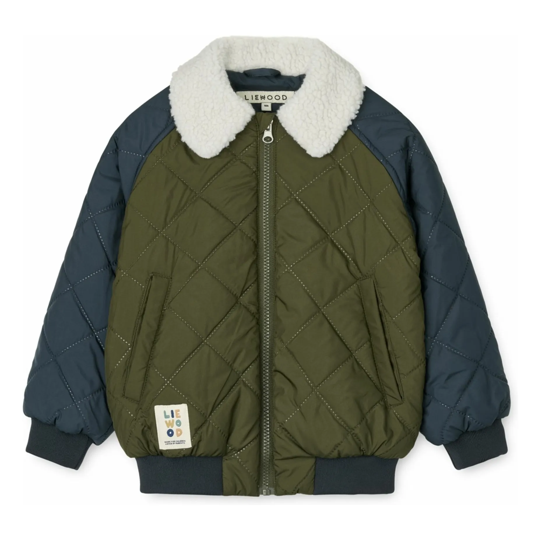 Liewood Khaki Mira Recycled Fiber Jacket