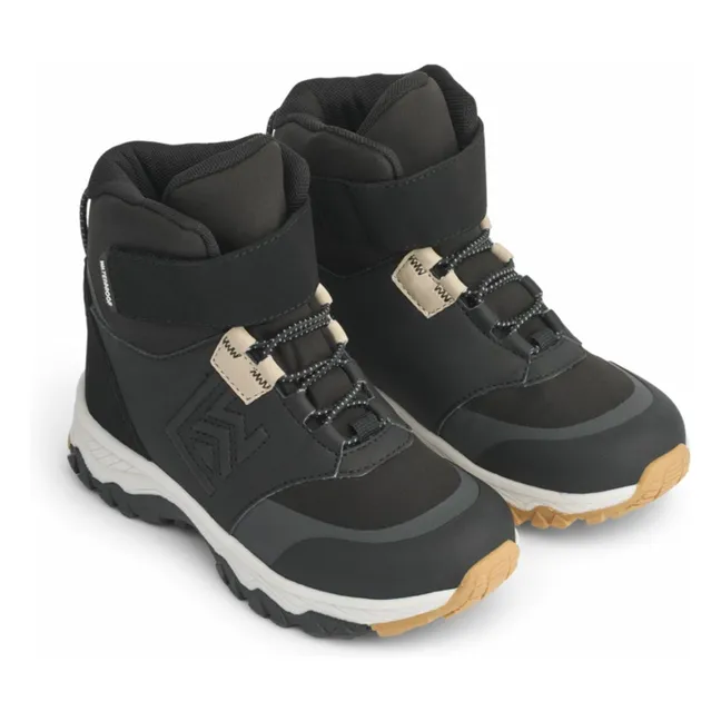 Mazie Wintersneakers aus recycelten Fasern | Schwarz